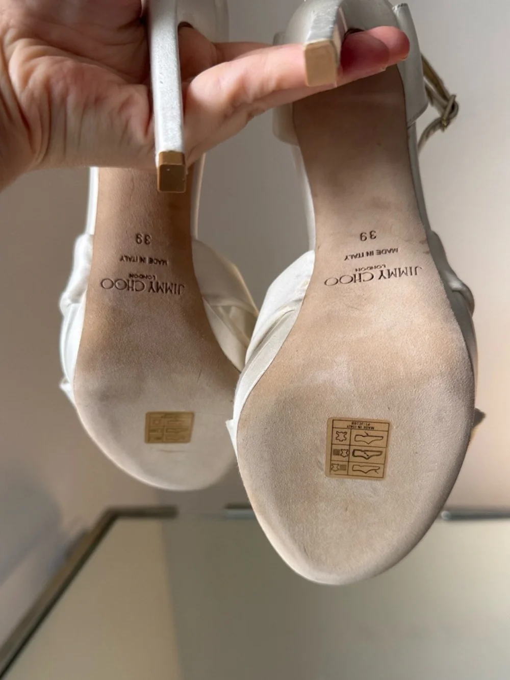 Jimmy Choo shoes are